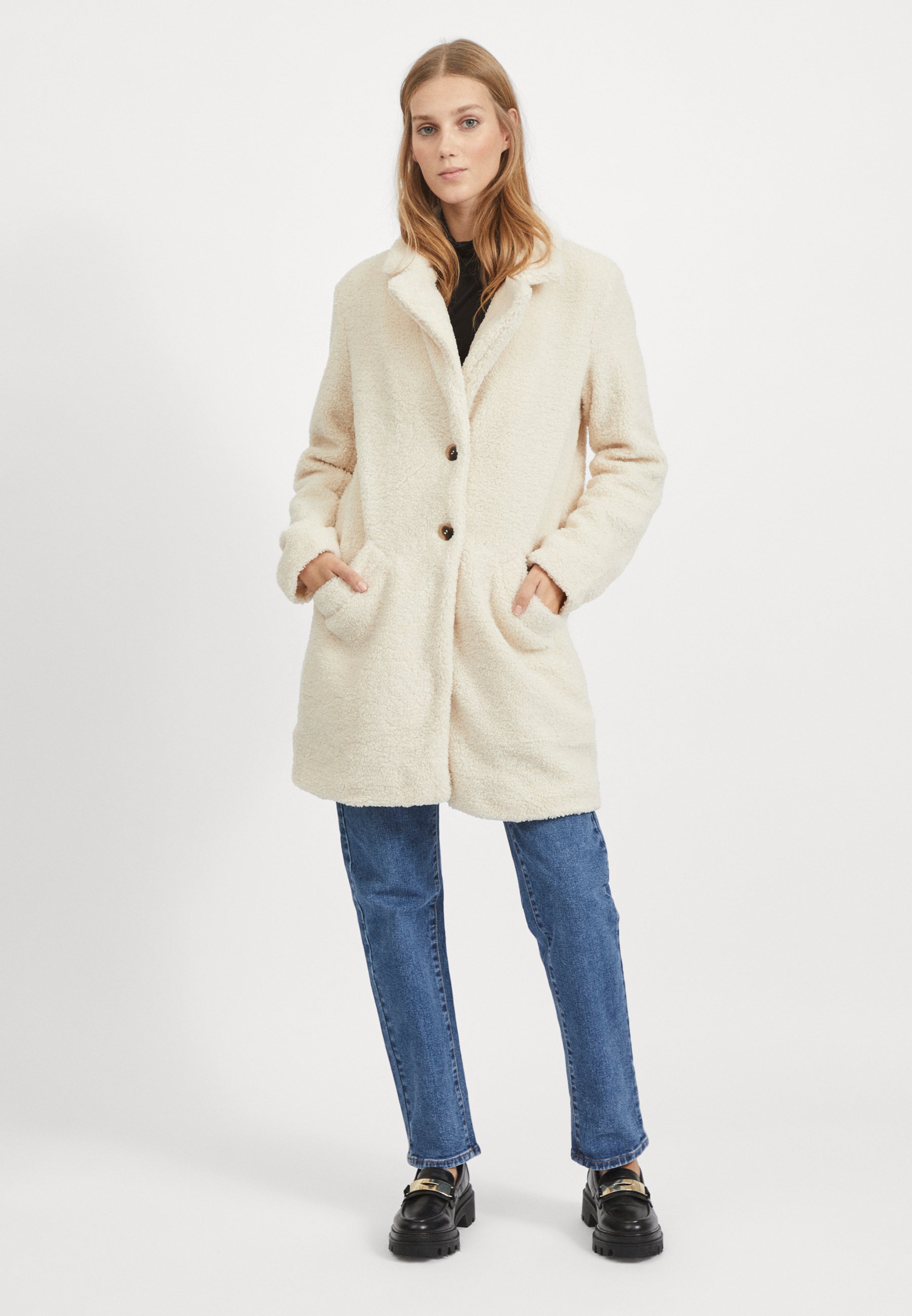Vila VILIOSI COAT - Winter coat - birch 