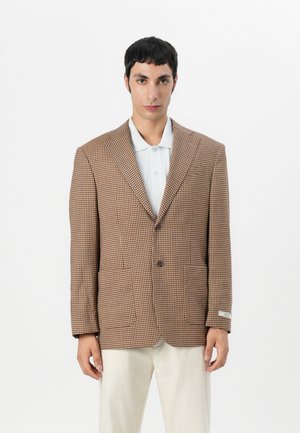 GINGHAM CHECK  - Sakko - chocolate brown