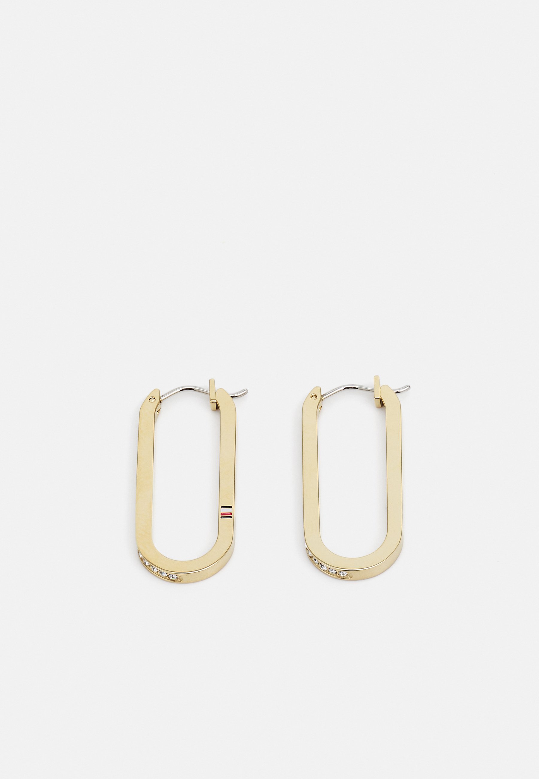 Tommy Hilfiger DOG TAG Earrings gold-coloured