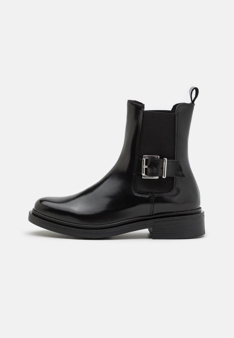 Zign - LEATHER - Classic ankle boots - black, Enlarge