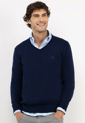 El Ganso, JERSEY CUELLO PICO CODERAS - Jersey de punto - marino