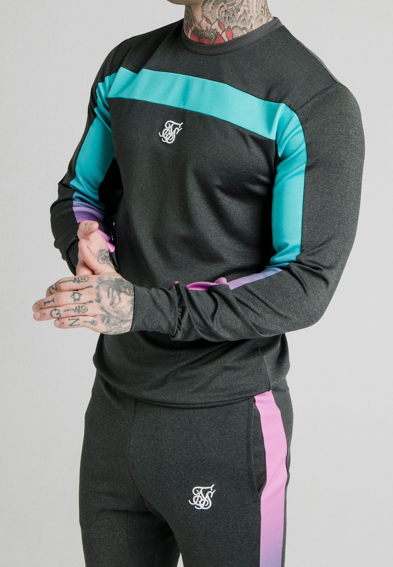 SIKSILK Top s dlouhým rukávem - grey