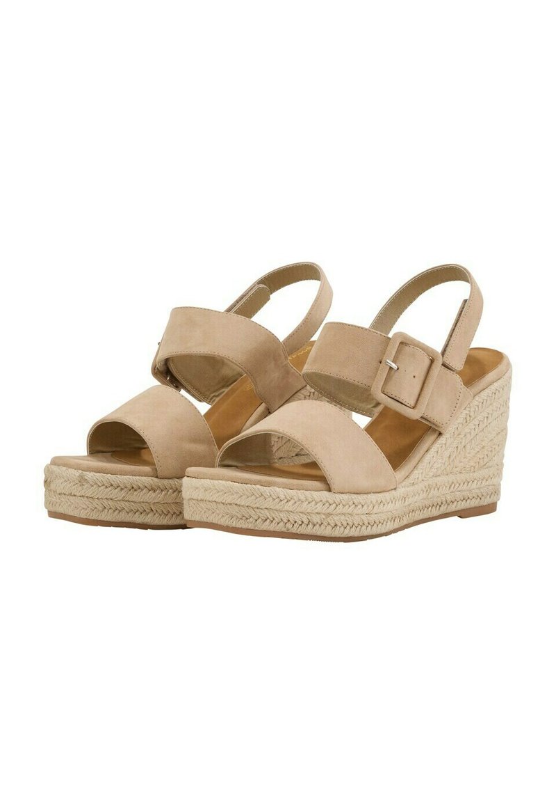 TOM TAILOR Espadrilky - sand