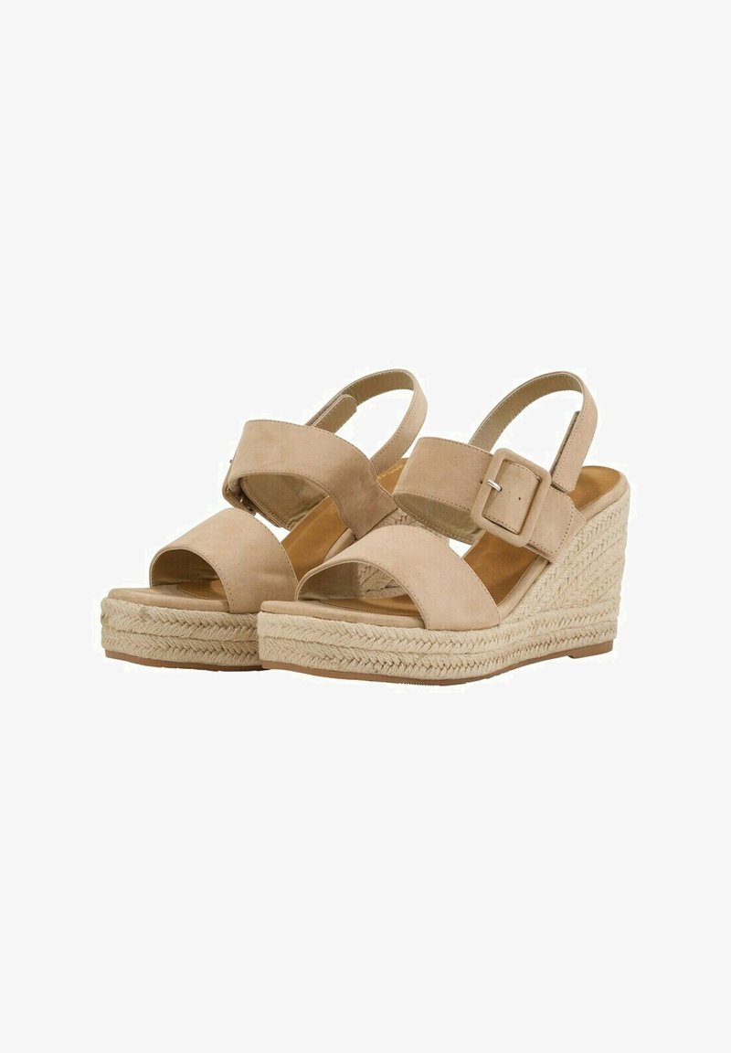 TOM TAILOR Espadrilky - sand