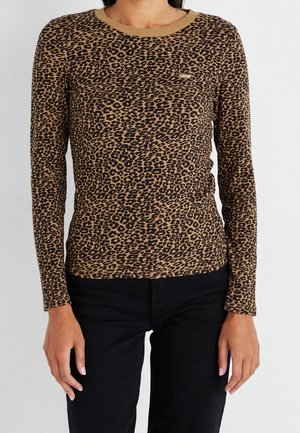 Long sleeved top - brown