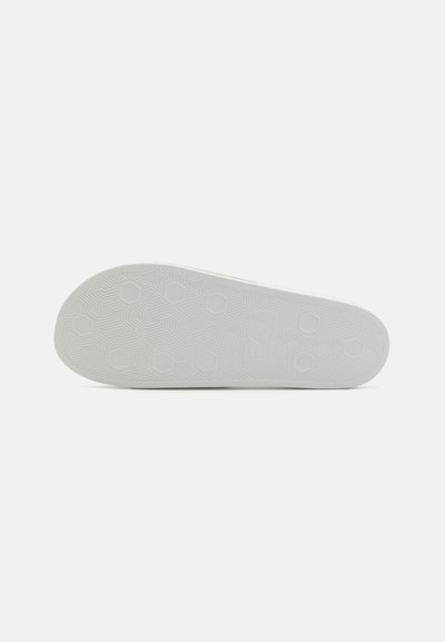 EA7 Emporio Armani UNISEX - Чехли за басейн - white/pink fluo