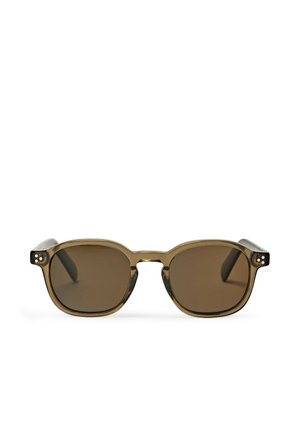 Massimo Dutti, ROUND SUNGLASSES - Sonnenbrille - mottled brown