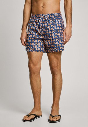 LOGO PJL - Swimming shorts - regal blue