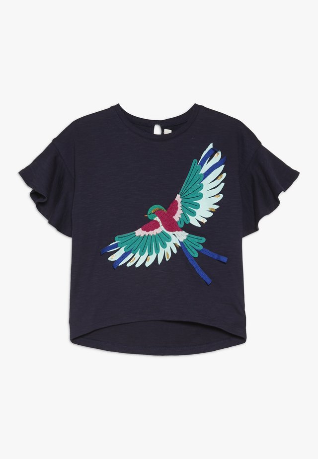 TEE - T-shirt imprimé - navy