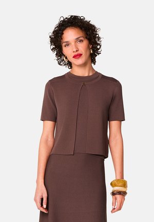 Vest - marron ecorce