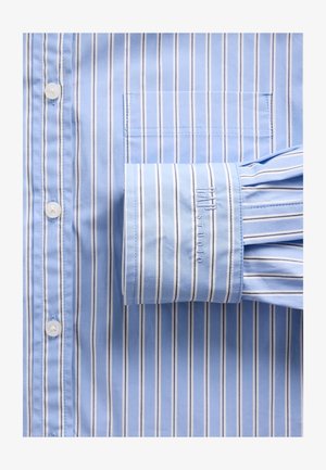 GAP, GAPSTUDIO POPLIN CROP SHIRT - Chemisier - blue