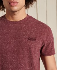 Superdry & Co VINTAGE LOGO  - T-shirt basic - burgundy heather