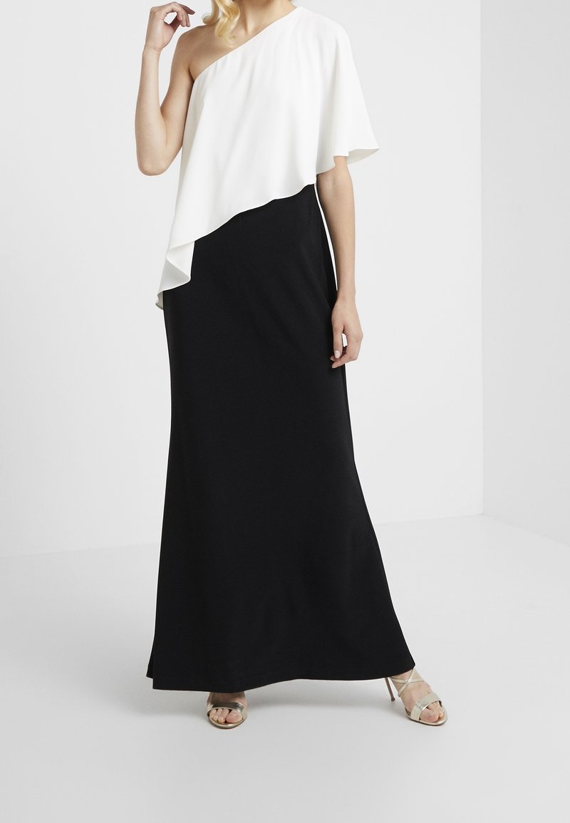knee length dresses for ladies Black Elegant Ralph Lauren Maxi Dress (Size 10) – Raya's Closet