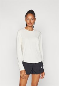 HOKA ESSENTIAL TEE - Hosszú ujjú felső - eggnog