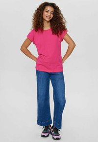 Nümph NUBEVERLY NOOS - Camiseta básica - raspberry sorbet