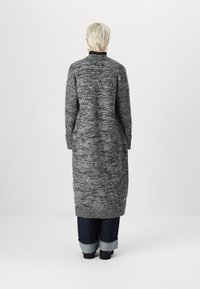 Vero Moda VMPHILLIS LONG OPEN - Cardigan - black/birch