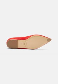 Scarosso Bailarinas - red - suede