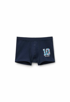 Boxerky - y blu stampa football