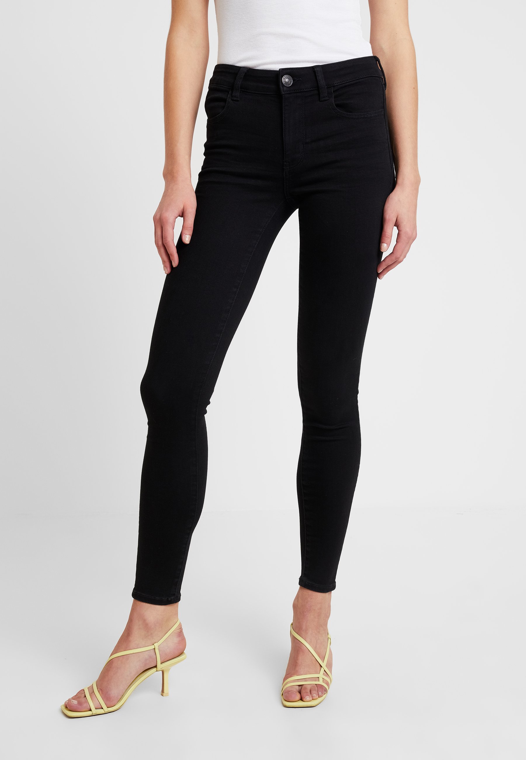 American Eagle Jeggings Always Black Black Denim Zalando Co Uk