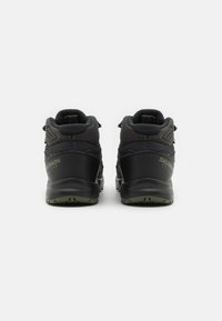 Salomon OUTWAY MID WATERPROOF UNISEX - Zapatillas de senderismo - phantom/black/safety yellow