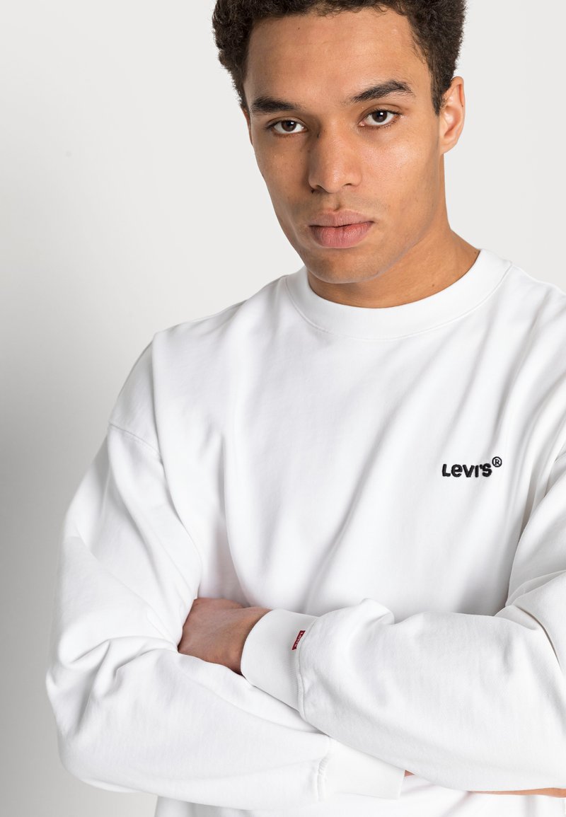 Levi's® RED TAB CREW - Sweatshirt - white/blanc - ZALANDO.FR
