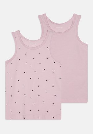NMFTANK WINSOME HEARTS 2 PACK - Unterhemd/-shirt - winsome orchid