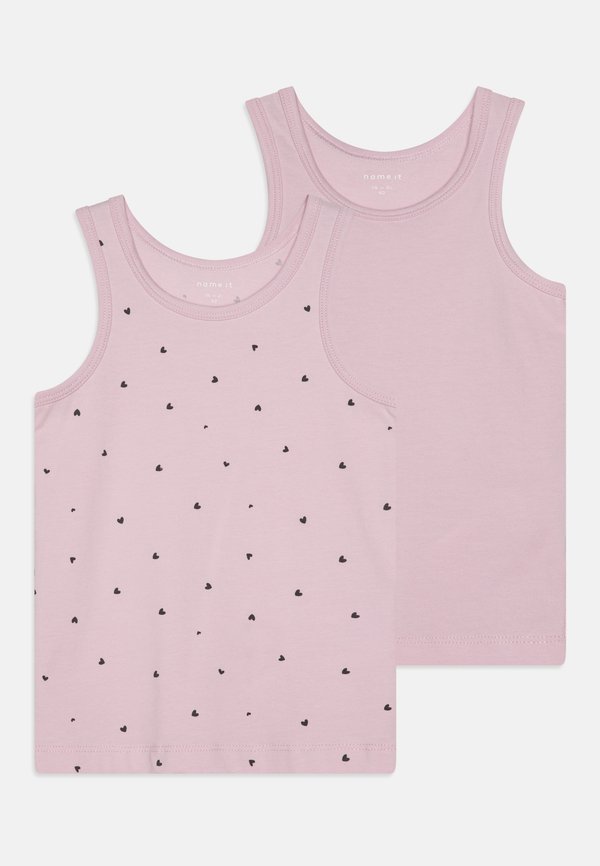 NMFTANK WINSOME HEARTS 2 PACK - Undershirt - winsome orchid