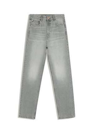 Bershka, STRAIGHT-LEG - JEANS - Jeans Straight Leg - grey