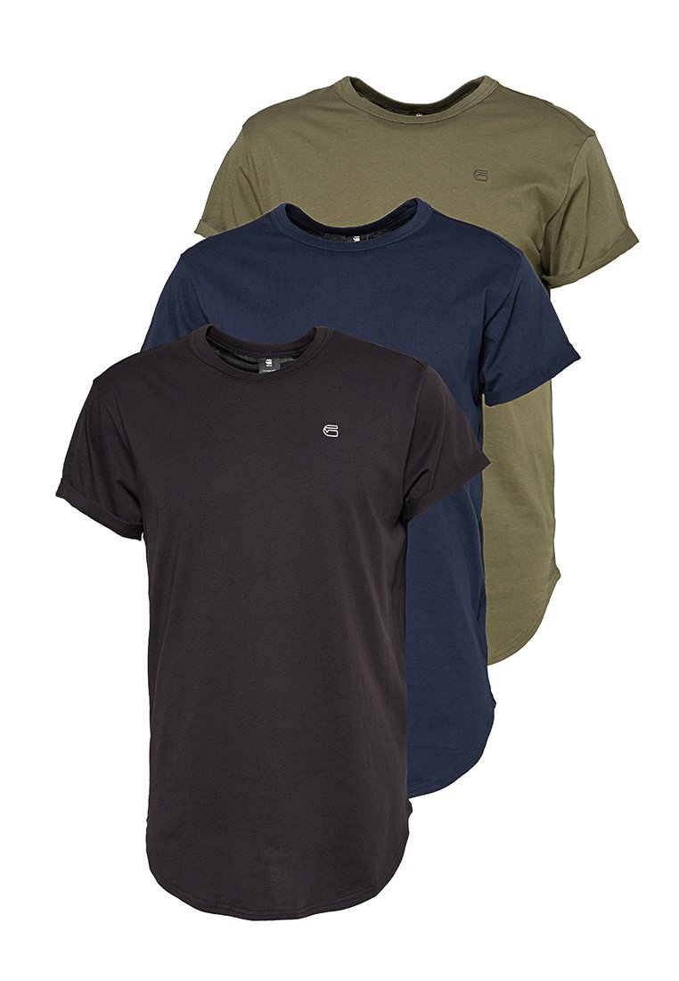 G-Star T-shirt basic olijfgroen