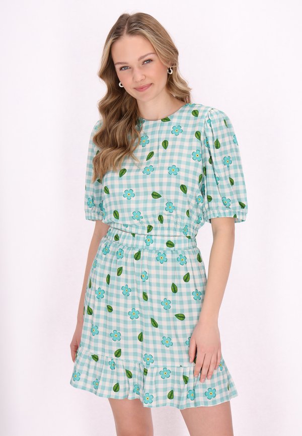 Bluse - turquoise multicolor