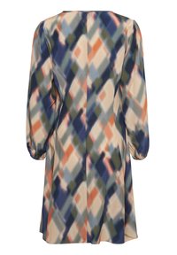 Denim Hunter Day dress - coral