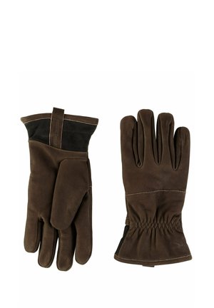 Gloves - dark brown