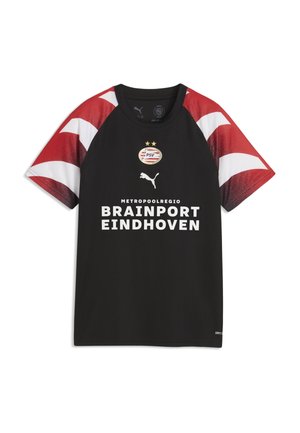 Puma PSV EINDHOVEN AUFWÄRMTRIKOT UNISEX - Klub merchandise - black-for all time red