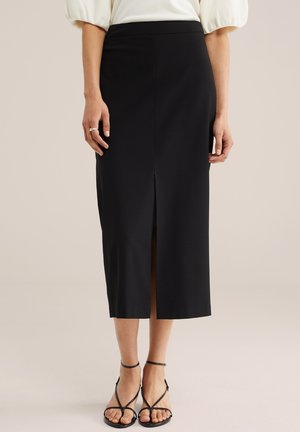 WE Fashion WE STUDIO - Fustă tip creion - black