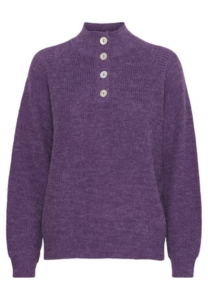 ICHI IHNOVO LS12 - Sweter - amaranth purple