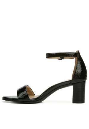 VERA - Sandals - black patent leather