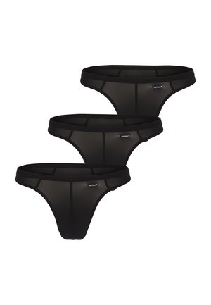3-PACK MINISTRING - Trusser - schwarz