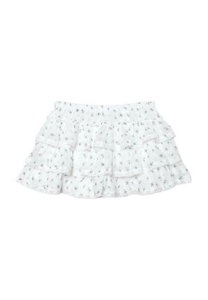 Stradivarius, RUFFLED CRINKLE SKORT - Jupe trapèze - light blue