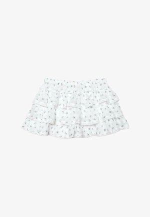 Stradivarius, RUFFLED CRINKLE SKORT - Jupe trapèze - light blue