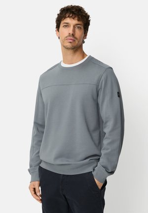 camel active MIT RUNDHALSAUSSCHNITT - Sweatshirt - stormy blue