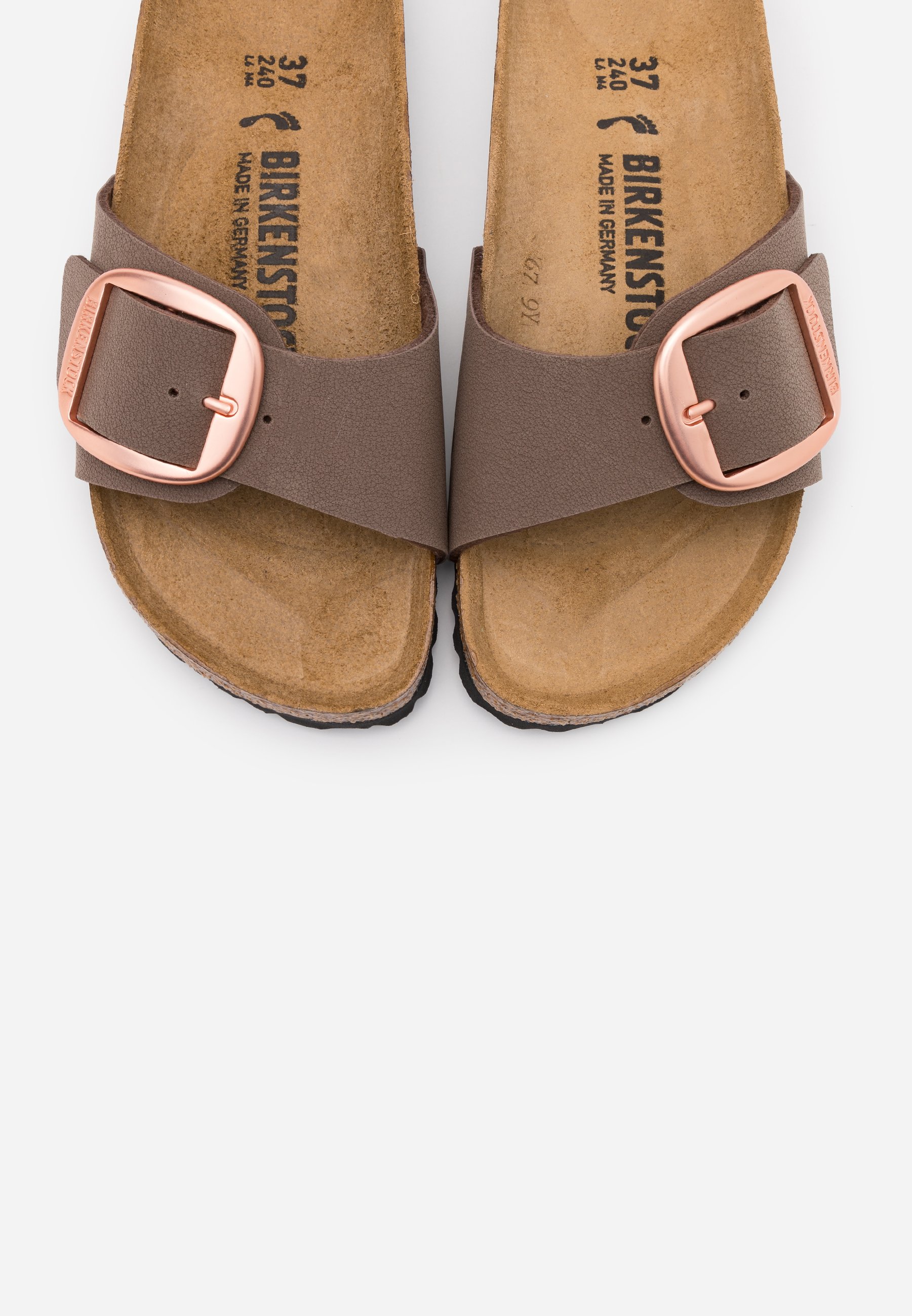 MADRID BIG BUCKLE Slip ins mocha MADRID BIG BUCKLE Slip ins mocha