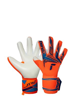 Reusch TORWARTHANDSCHUHE ATTRAKT FREEGEL ADVANCE UNISEX - Guantes de portero - shocking orange blue