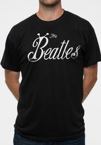 Paradiso Clothing THE BEATLES BUG UNISEX - Print T-shirt - black