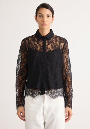 Hemdbluse - black