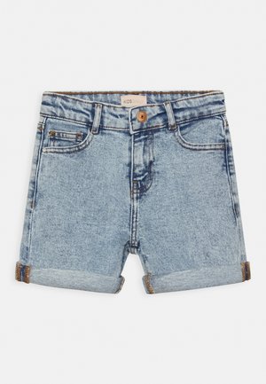 LIFE  - Farkkushortsit - light blue denim