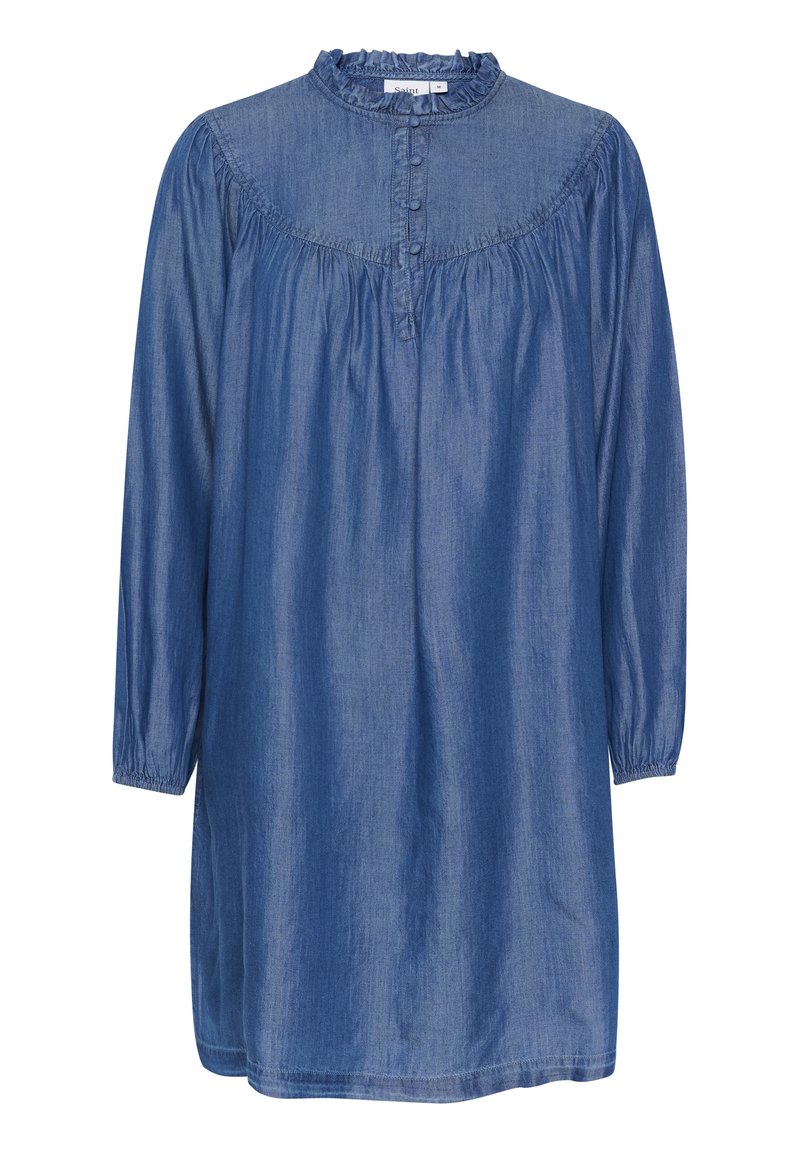 Saint Tropez Jeansjurken blauw Saint Tropez Jeansjurken blauw