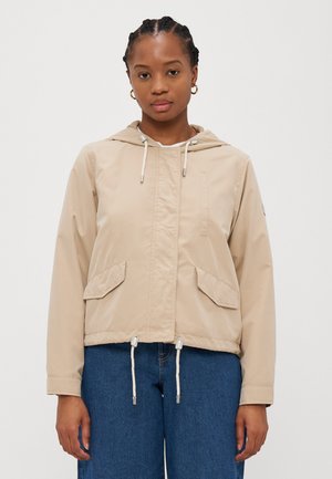 ONLY Petite ONLSKYLAR HOOD SPRING JACKET - Jachetă de vară - white pepper