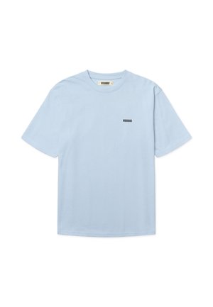 Woodbird, BAINE OCTO TEE - T-shirt imprimé - dusty blue