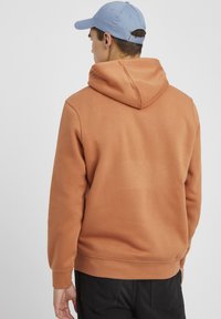 BZB UNI LOURD - Sweat à capuche - pêche