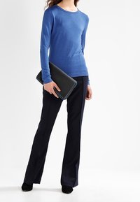 BOSS CASUAL Stickad tröja - dark blue